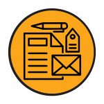 op art corporate image icon