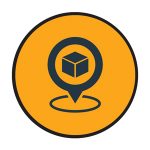 op art brand positioning icon
